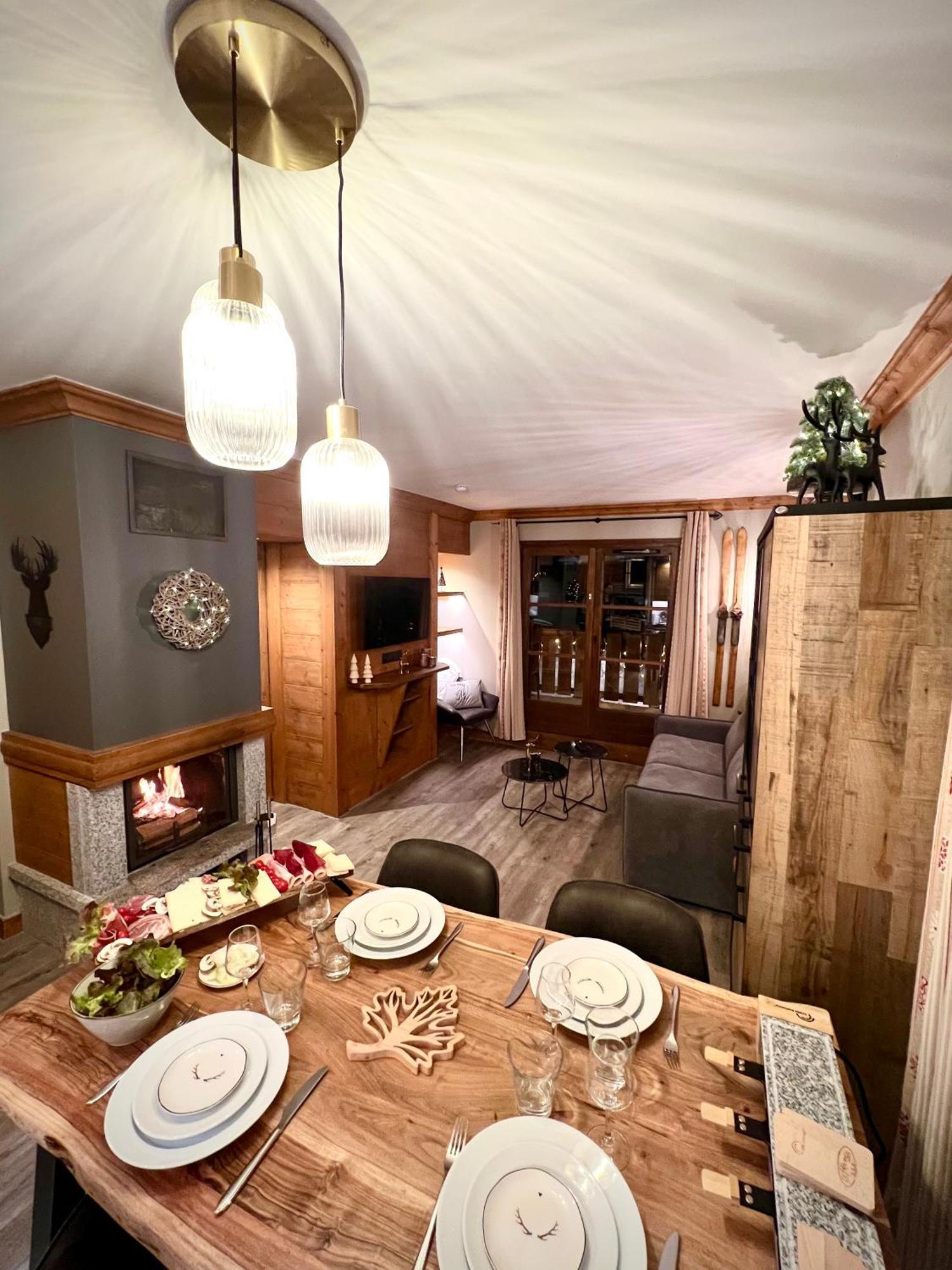 Arc 1950 - Chalet Des Lys - Appt Luxe 4 Pers Les Arcs  Esterno foto