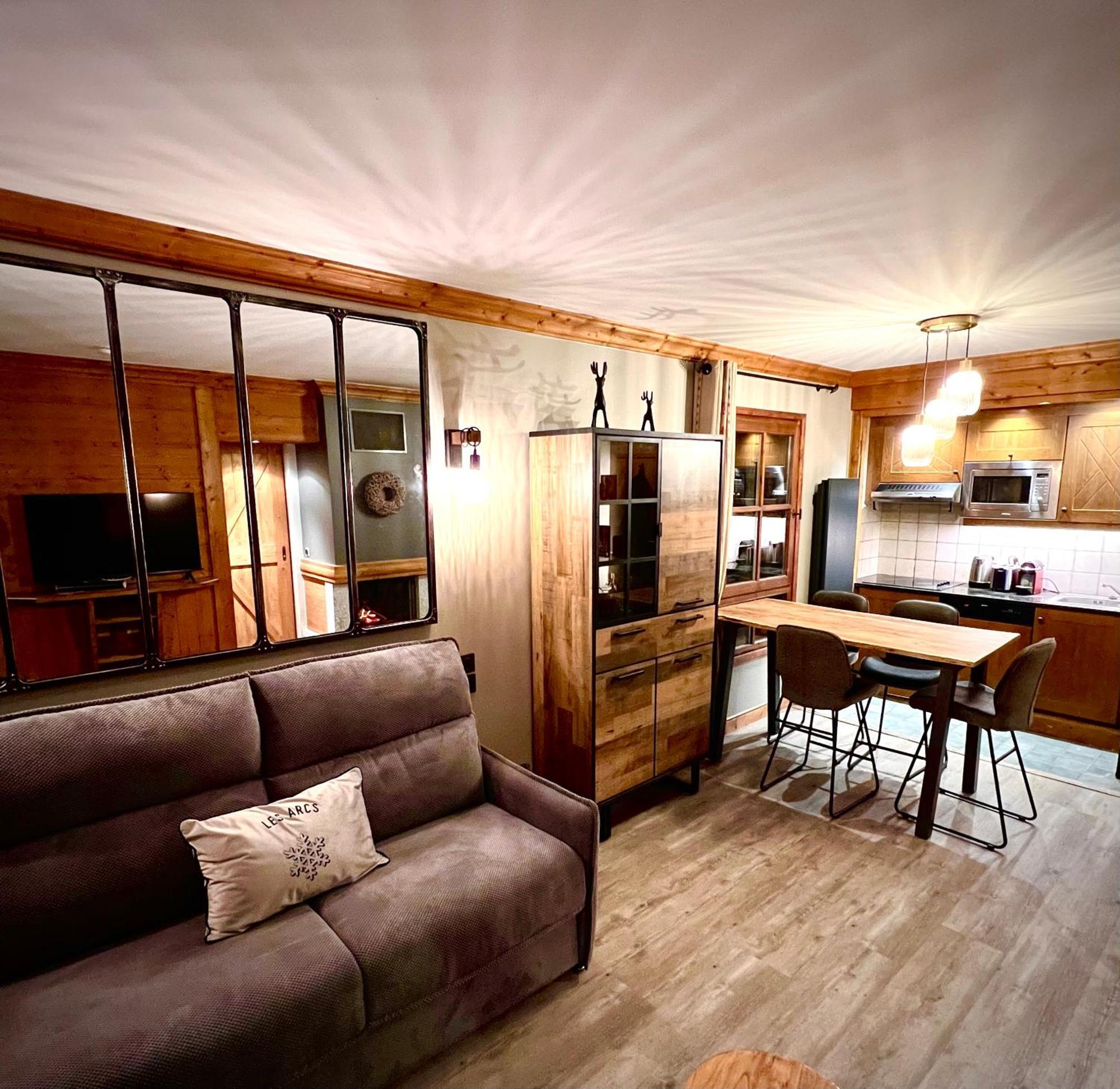 Arc 1950 - Chalet Des Lys - Appt Luxe 4 Pers Les Arcs  Esterno foto